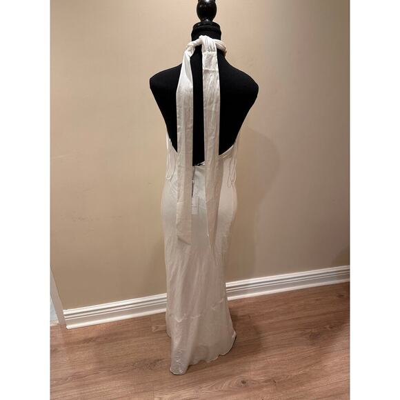 NWT Generation Love Bea Halter Maxi Dress White size Small - Picture 5 of 9